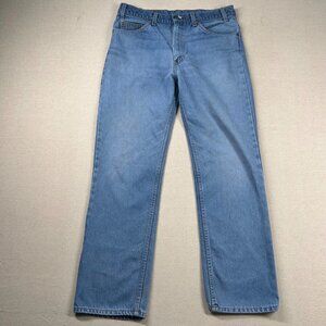 Vintage Levis Jeans Mens 33x31 Orange Tab 505 550 80s 90s Classic Straight Leg